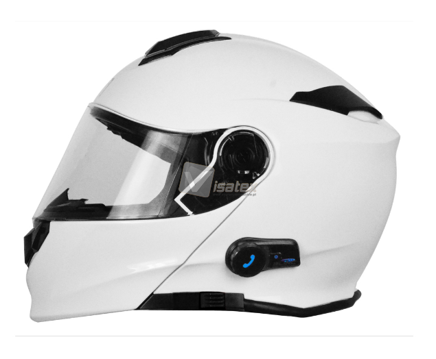 Kask DELTA BLUETOOTH INTERCOM BIAŁY - ORIGINE VISATEX - Skutery ...