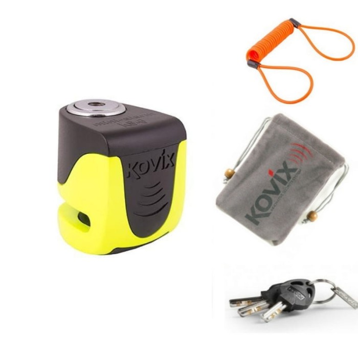 KOVIX KS6 BLOKADA tarczy z ALARMEM 120dB GRATISY