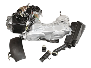 SILNIK SKUTER 4T GY6 43cm poj.80ccm + GRATISY