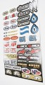Zestaw NAKLEJEK TUNING 44,5X31,5 XY3001 motocyklowe