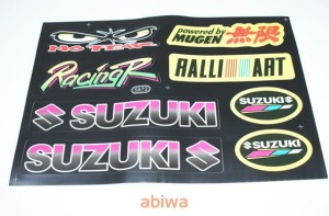 Zestaw NAKLEJEK TUNING 44,5X31,5 XY-3012 motocyklowych