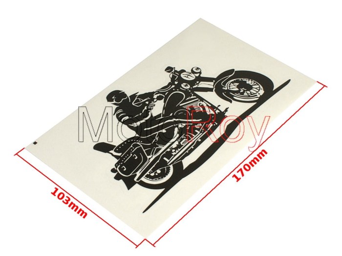 NAKLEJKA CHOPPER HARLEY 449 KAT-E