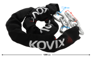 KOVIX Łańcuch zabezpieczający KC10-120