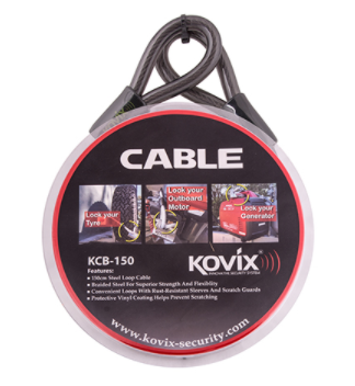 KOVIX Linka stalowa KCB-150 do zabezpieczeń adapterów