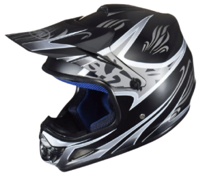 KASK MINI ENDURO 47-48 cm TN-8696 CZARNY MAT L -AWINA