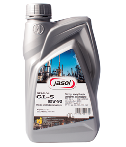 Olej do przekładni hipoidalnych JASOL GEAR OIL GL-5 80W/90 1L