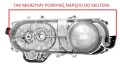 POKRYWA PASKA SKUTER 4T GY6 -ABIWA - DŁ.43CM