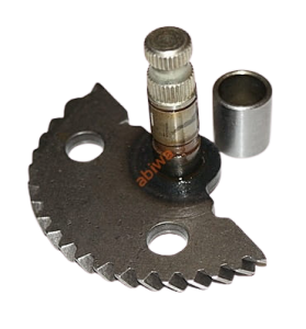 ZĘBATKA PÓŁKSIĘŻYC ROZRUCHU NOŻNEGO 4T Z TULEJĄ (2 OTWORY) ABIWA