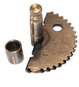 ZĘBATKA ROZRUCHU NOŻNEGO PÓŁKSIĘŻYC 4T Z TULEJĄ - 1 OTWÓR ABIWA