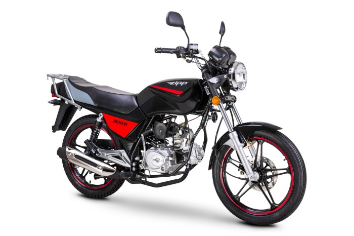 Zipp Neken 50cc - motorower - EURO 5 czerwony