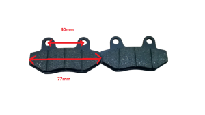 KLOCKI TYŁ CROSS KXD 607A 607M 608 612, (PRZÓD XB-33 XB-88)