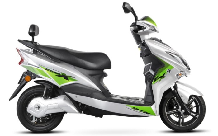 Skuter elektryczny BARTON E-MAX 1800W Bluetooth biały