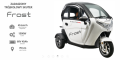 Frost - skuter elektryczny trójkołowy zabudowany, auto trójkołowe na dowód - Electroride