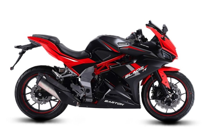 Barton Blade PRO 125cc - EURO 5 motocykl sportowy ścigacz 125 czerwony