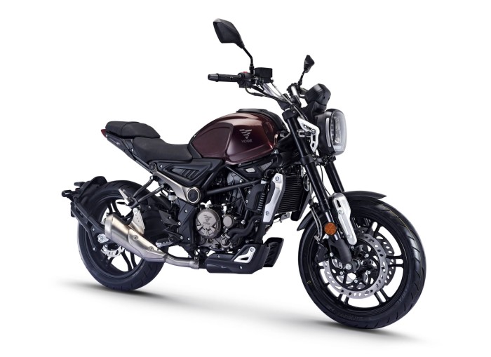 Voge 300AC Classic Series - 300cc - bordowy scrambler