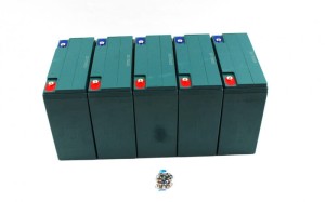 Zestaw akumulatorów akumulatory do Skutera elektrycznego Energy , Tres, Life 5x12v 20ah - Barton