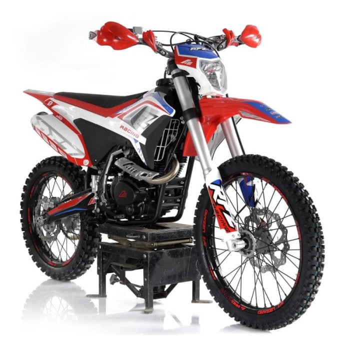 Full Cross RFZ Lizzard 250cc lampa - Apollo czerwono-niebieski