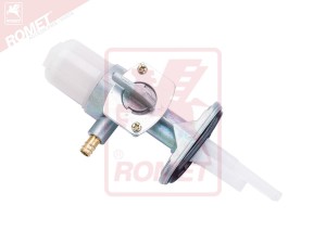 Kranik paliwa SOFT/K125/14 / CAFFE (z odstojnikiem) - Romet