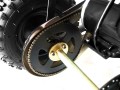 Mini quad Light 6" elektryczny 800W - Kraftwele zębatka łańcuch