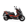 Kymco DT X360 - 360cc - EURO 5 czarno-pomarańczowy