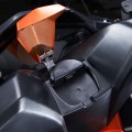 Kymco DT X360 - 360cc - EURO 5 czarno-pomarańczowy gniazdo usb
