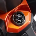 Kymco DT X360 - 360cc - EURO 5 czarno-pomarańczowy stacyjka