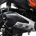 Kymco DT X360 - 360cc - EURO 5 czarno-pomarańczowy tłumik