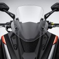 Kymco DT X360 - 360cc - EURO 5 czarno-pomarańczowy owiewka szyba przednia