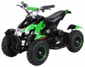 Mini quad Light 6" elektryczny 800W - Kraftwele  zielony