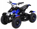 Mini quad Light 6" elektryczny 800W - Kraftwele  niebieski