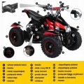 Mini quad Light 6" elektryczny 800W - Kraftwele wyposażenie
