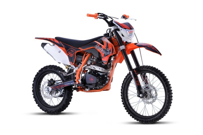 Cross Barton BTS 150cc 19/16" E-Start pomarańczowy