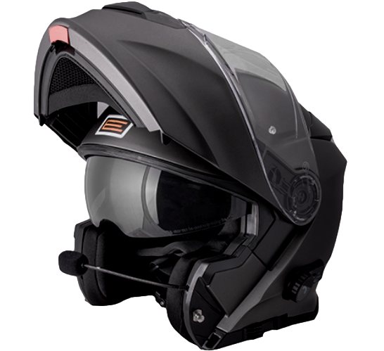Kask DELTA BLUETOOTH INTERCOM CZARNY - ORIGINE