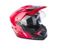 KASK AXXIS WOLF DS VAPOUR D3 czerwony ENDURO + BLENDA enduro