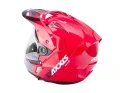 KASK AXXIS WOLF DS VAPOUR D3 czerwony ENDURO + BLENDA enduro