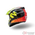 Kask dziecięcy i młodzieżowy Cross XTR125 Limonka - Extremeride