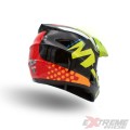 Kask dziecięcy i młodzieżowy Cross XTR125 Limonka - Extremeride