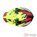 Kask dziecięcy i młodzieżowy Cross XTR125 Limonka - Extremeride