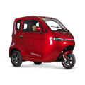 Motorower elektryczny trójkołowy zabudowany NEMO samochod microcar - Iamelectric czerwony