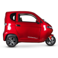 Motorower elektryczny trójkołowy zabudowany NEMO samochod microcar - Iamelectric czerwony