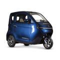 Motorower elektryczny trójkołowy zabudowany NEMO samochod microcar - Iamelectric niebieski