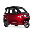 Motorower elektryczny trójkołowy zabudowany ARIEL samochod microcar - Iamelectric czerwony