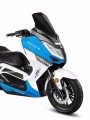 Barton B-Max - EURO 4 - 125cc  biało-niebieski