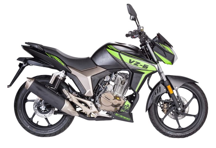 Motocykl Zipp VZ-6 - EURO 4 - 125cc