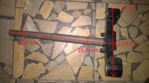 Sztyca przedniego zawieszenia 