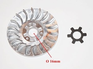 WIATRAK WARIATORA 2T-METALOWY 16MM