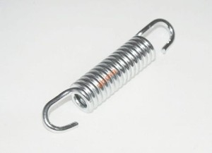 SPRĘŻYNA STOJAKA CENTRALNEGO POJEDYŃCZA -SREBRNA