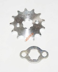 ZĘBATKA PRZÓD ATV 428-13 Z + ZABEZPIECZ (ŚR.17 MM)