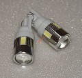 ŻARÓWKA LED T10 W5W 6 SMD 5730 10-30V  2szt ABIWA