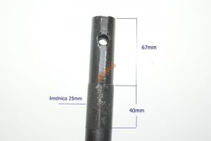 KOLUMNA KIEROWNICY - PÓŁKA - TYP VII